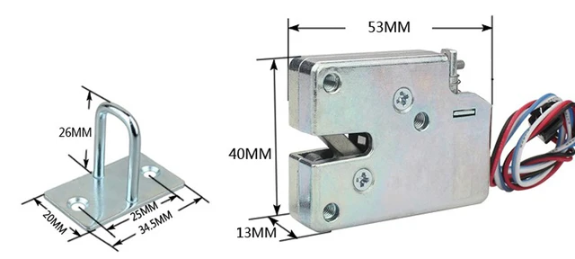 Serratura Elettromagnetica DC 5V - Mini Blocco Per Armadio | Sblocco Elettronico - Foto 9