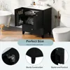 30inch Bathroom Vanity with Sink,Solid Wood Single Bathroom Cabinet,with Storage Doors and Drawer,Ceramic Sink,Easy Assmebly 6