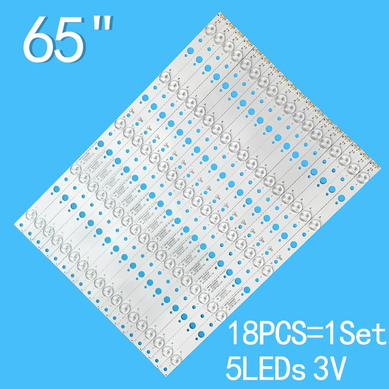 

LED Backlight Strip For 65G6A 65V9 65V9E SW65D05-ZC22AG-05 303SW650038 CRH- A653030180577IREV1.0