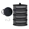 Herb Drying Rack Collapsible 4 Layer Breathable Herb Dryer Herb Drying Hanger 3