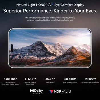 2025 New Global Version Honor Magic7 Pro 5G Smart Phone Snapdragon 8 Elite 6.8" 120HZ OLED Display 100W Fast Charge 200MP Camera 3