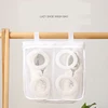 Laundry Shoe Bag, Fine Mesh Zipper Closure Hanging Shoe Washing Bag for Washing Machine 4