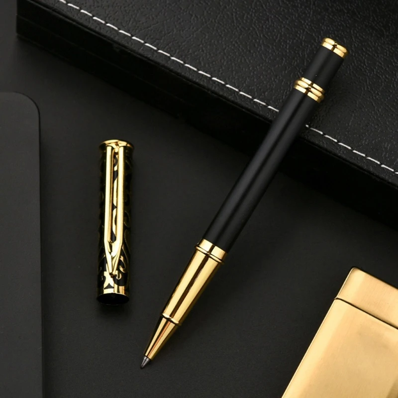 

Metal Rollerball Pen Business Signing Pen Gift Signature Pen Business Ballpoint Pen 0.5mm Refillable for Women Men Gifts