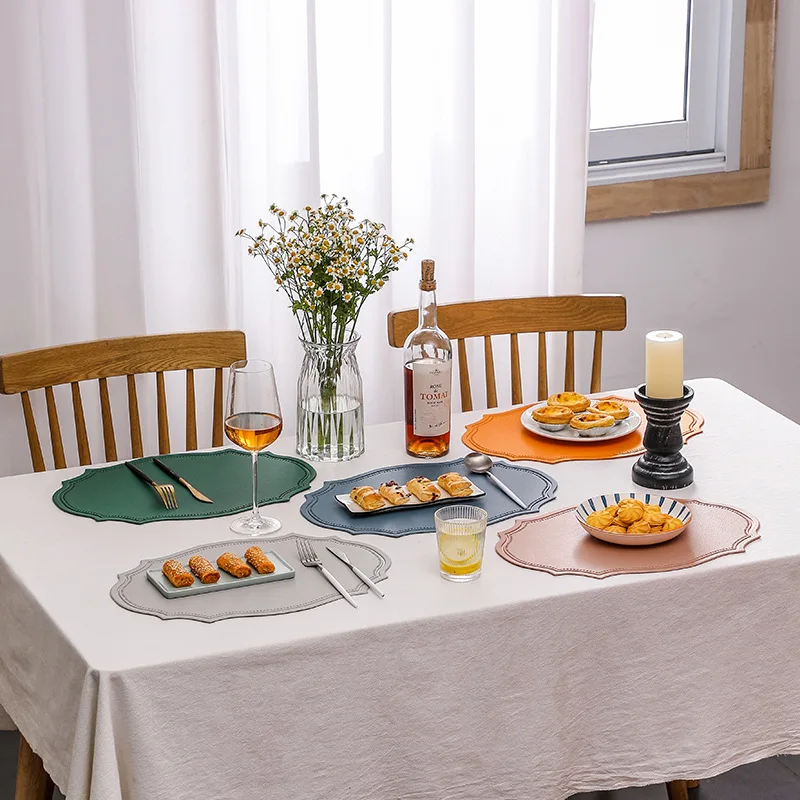 Retro Leather Table Placemat 2
