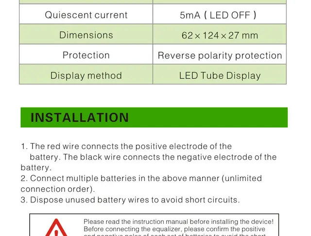 Hyuduo Ha02 48V Régulateurs de Chargeur de Batteries Au Plomb Pour  Équilibreur D'Équilibrage de Batterie Du Système Solaire Dans Une Cellule  de