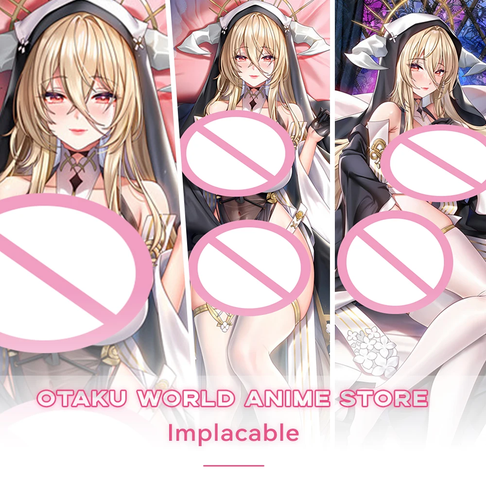 

Azur Lane Implacable Dakimakura Anime Otaku Waifu Life Hugging Body Pillow Case Otaku Cushion Pillow Cover Bedding Pillows Decor