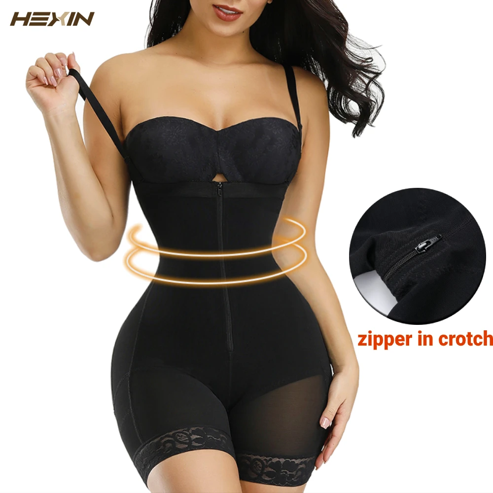 Fajas Colombianas Shapewear High Compression Post-Surgical Waist Trainer Slimming Sulpting Body Shaper Bodysuit Underwear Corset shapewear workout pants