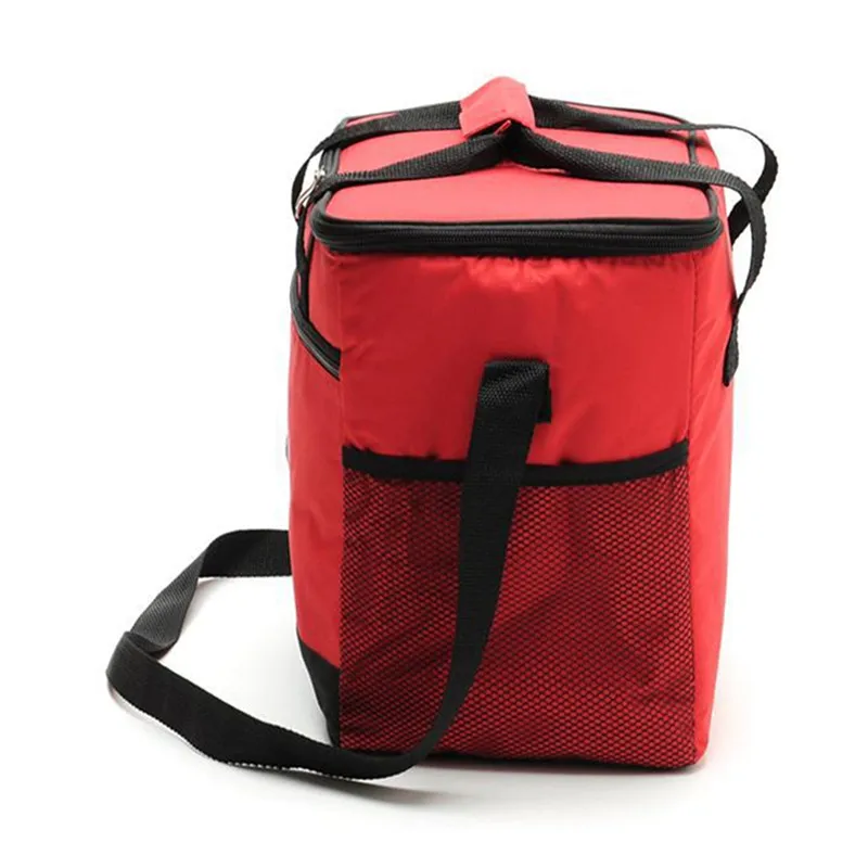 16L Portable Outdoor Camping Picnic Insulated Cooler Tote Lunch Bags Travel Ice Box Canvas Cooler Bag