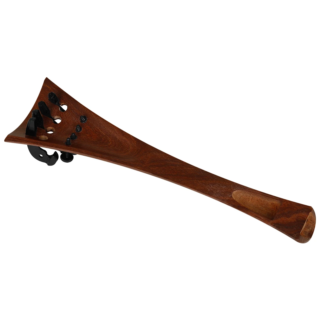 4/4 Cello String Plate Cello Tailpiece Replacement Parts String Plate with Adjustable Four Fine Tuners Accessory