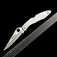 C07 GP Steel Handle High Hardness a Folding Knife Outdoor Camping Hunting Pocket Camping EDC Utility Knife survival tool 1