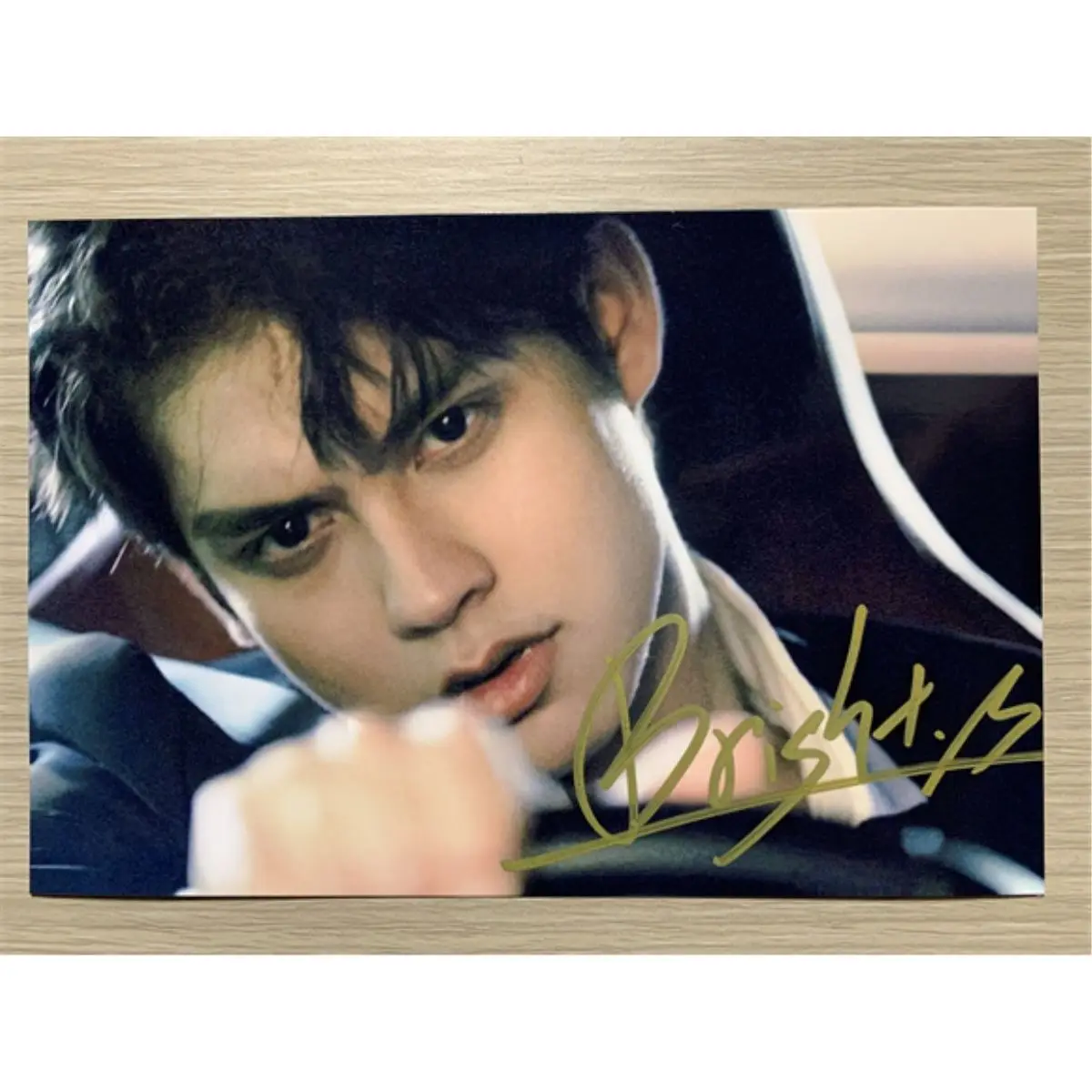 F4 Thailand サイン入り　ポスター　brightwin F4 Thailand ポスターサイン入brightwin nani dew