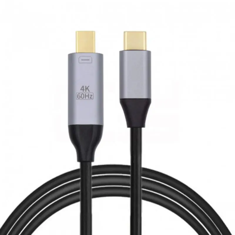 MDR USB 3.1 C Ÿ USB-C ҽ-̴ ÷ Ʈ DP ÷  4K @ 60HZ  ,  ƺ,  S8-S22 1.8m