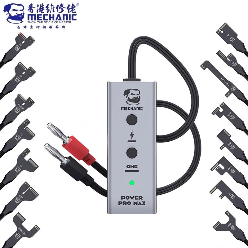 Фото Qianli iPower Pro Max для iPhone 14 13 12 6-11/11Pro/11Pro MAX ремонтный Тестовый Кабель, контроль постоянного тока, тест блока питания, линия загрузки №1