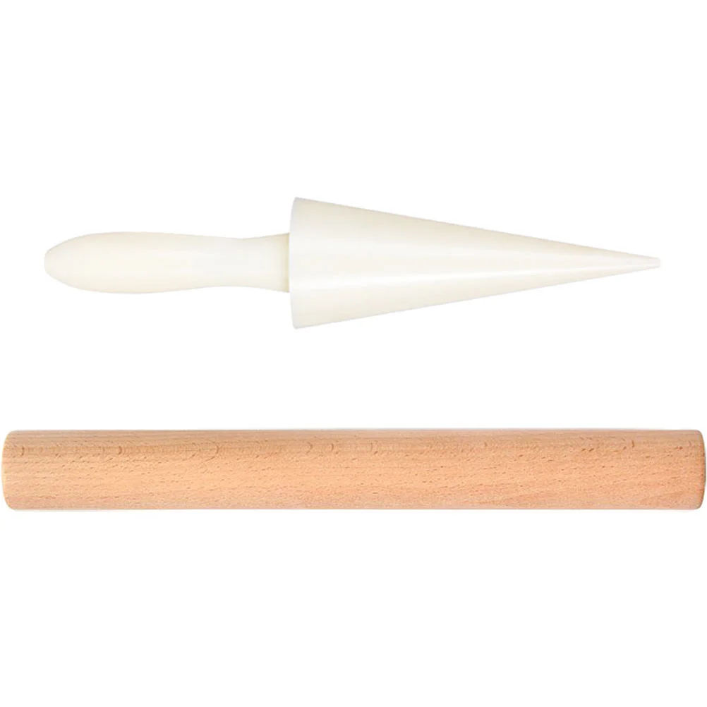 

Of Egg Cone Mold Egg Cone Roller Cone Roller Stick Egg Roll Solid Wood Roll Bar Mould Baking Tool Cone Mould Pattern Mould