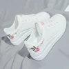 Women's Autumn 2020 New Low-Top Korean Style Student Sports Casual Shoes Breathable Leather Panel Shoes Adult Men's Sneakers