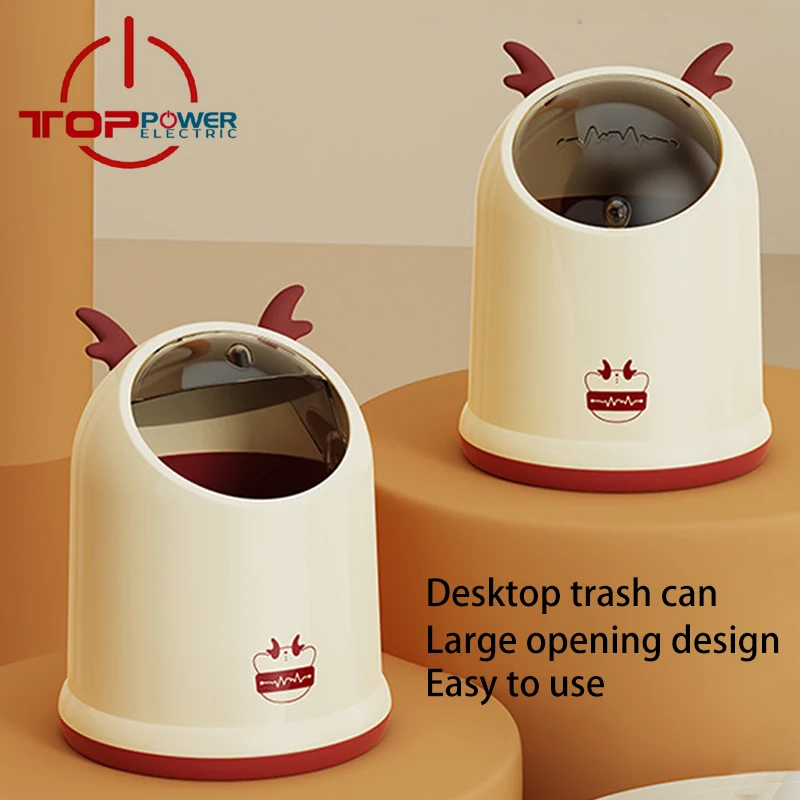 

Настольная мусорная корзина, маленькая мусорная корзина, скользящая крышка для спальни, корзина для мусора, коробка для хранения в чистом рабочем пространстве, корзина для дома