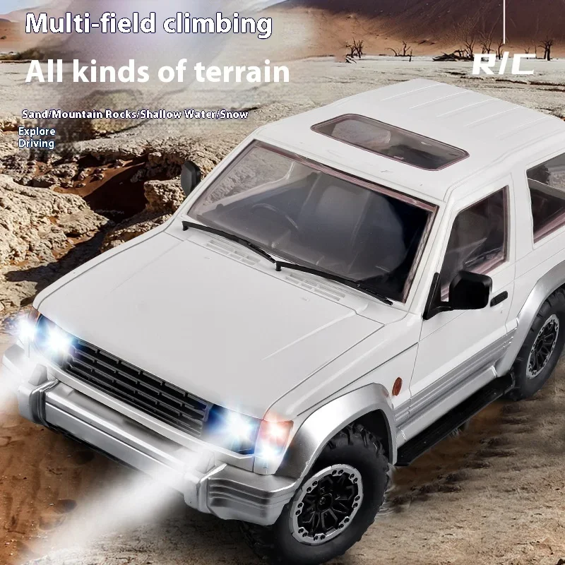 New Ld1297 Rc Remote Controlled Car With Lighting Variable Speed Car Four Wheel Drive Drift Racing Simulation Model Toy Boy Gift 2