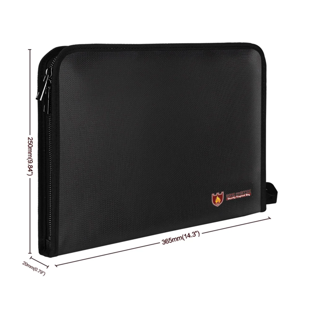 Fireproof Waterproof Transparent Color Organ Folder Office Storage Folder A4 Legal Document Contract Storage Bag