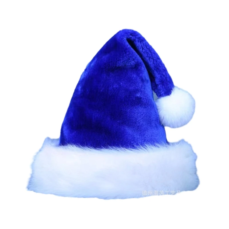 Y1UB Festive Christmas Headwear Thicken Plush for New Year Christmas Party