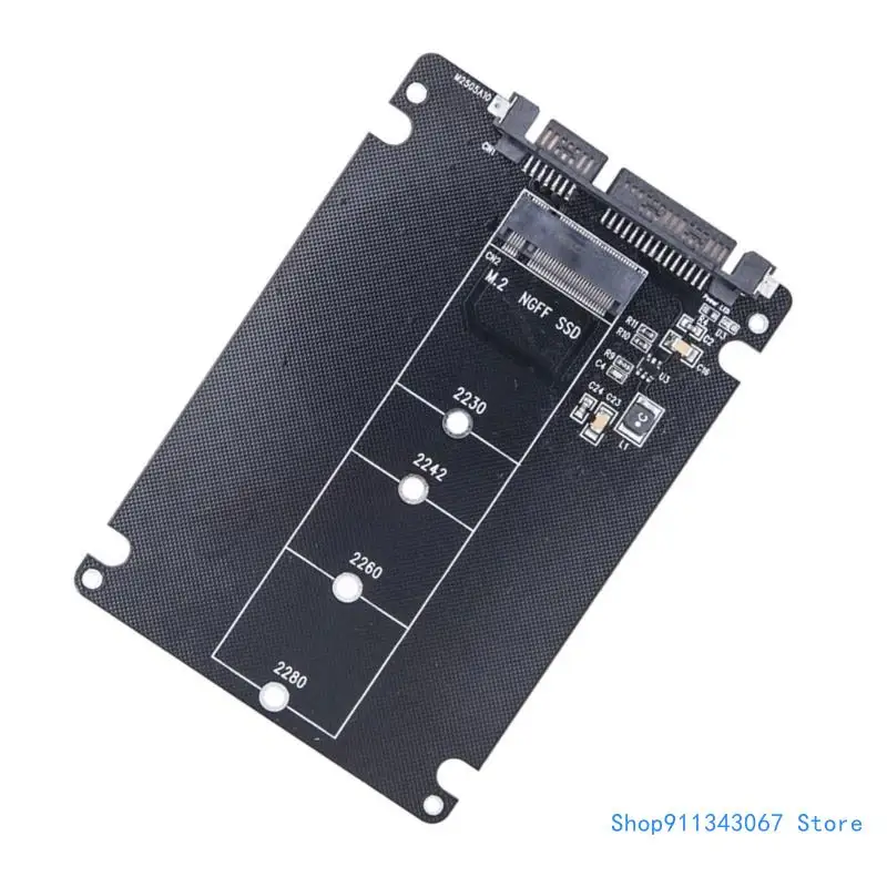 DIY 매니아를위한 다목적 M.2 NGFF-SATA3.0 변환기 카드 간단한 설치 NGFF-SATA3 어댑터 보드 드롭 배송