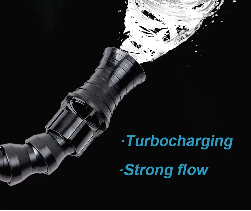 Water flow accelerator vortex adjustable direction accelerator For fish tank outlet acceleration