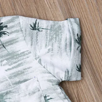 Lioraitiin Toddler Kids Baby Boy Gentleman Clothes Outfits Short Sleeve Shirts+Pants Clothing Set For Baby Boy 1-6T 4