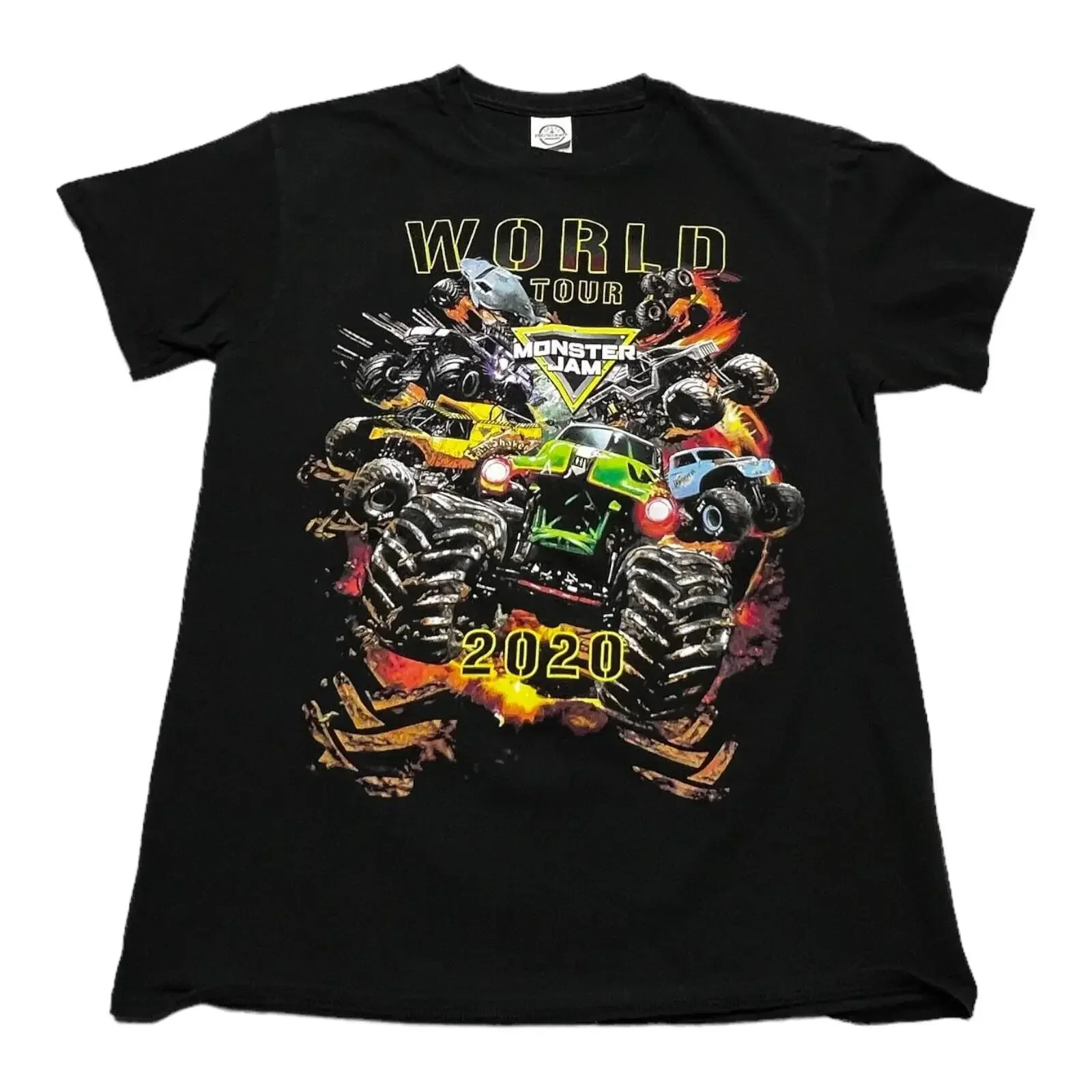 

Mxnstee Jam World Tour 2020 черная рубашка для грузовика