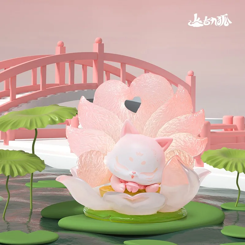

Ancient Nine Fox Lotus Fairy Series Blind Box Toy Mystery Box Caja Misteriosa Action Figure Kawaii Model Girls Birthday Gift