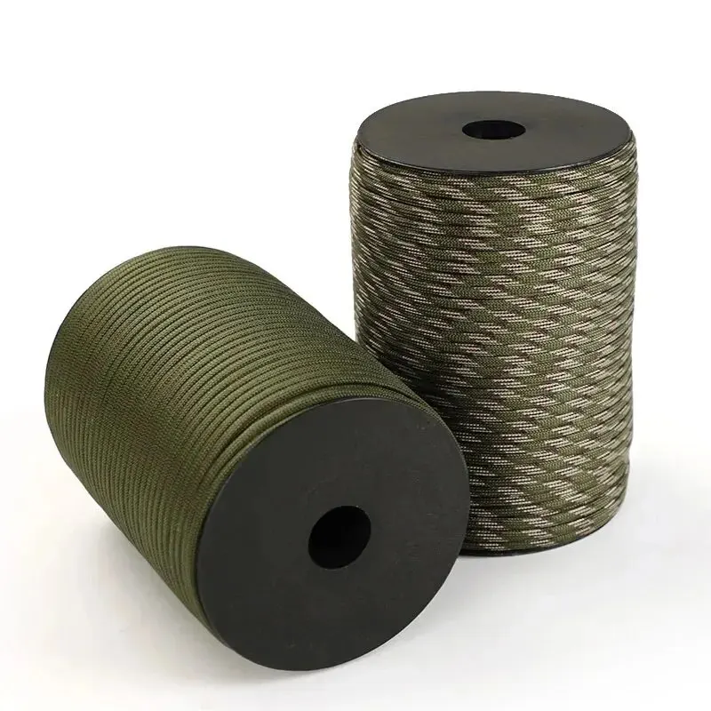 Paracord Rope 4mm 100m 550 Military Standard 9-Core Outdoor Parachute Cord Survival Umbrella Tent Lanyard Camping Strap paracord rope