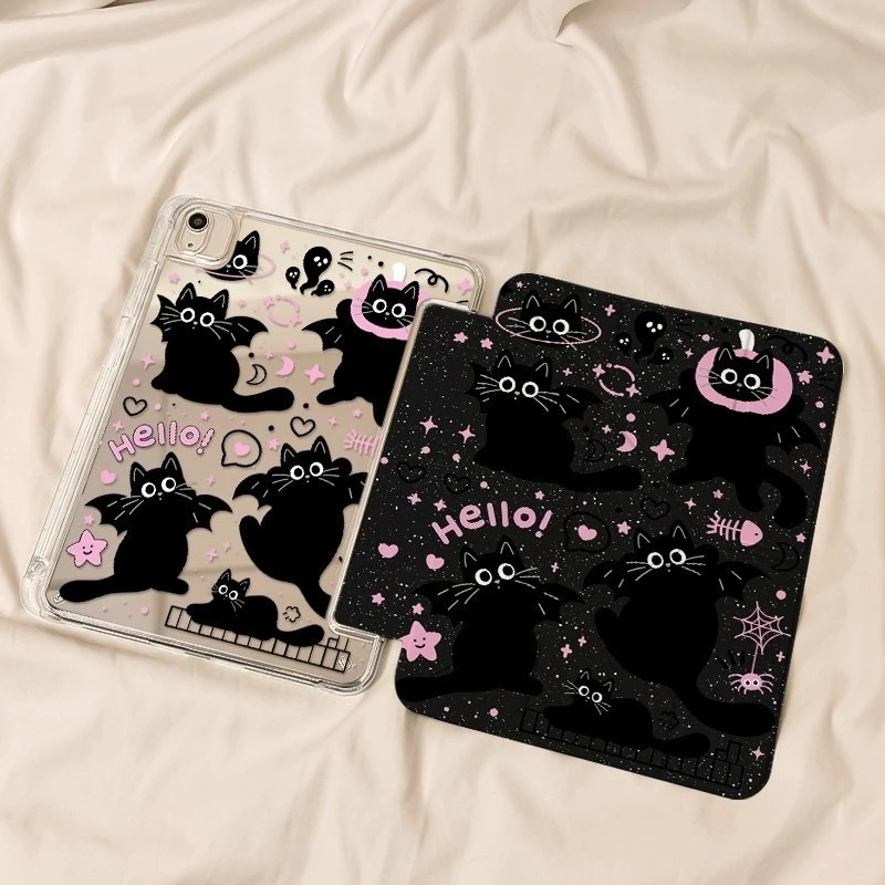 Black Cat 3+Y Folded Tablet Case