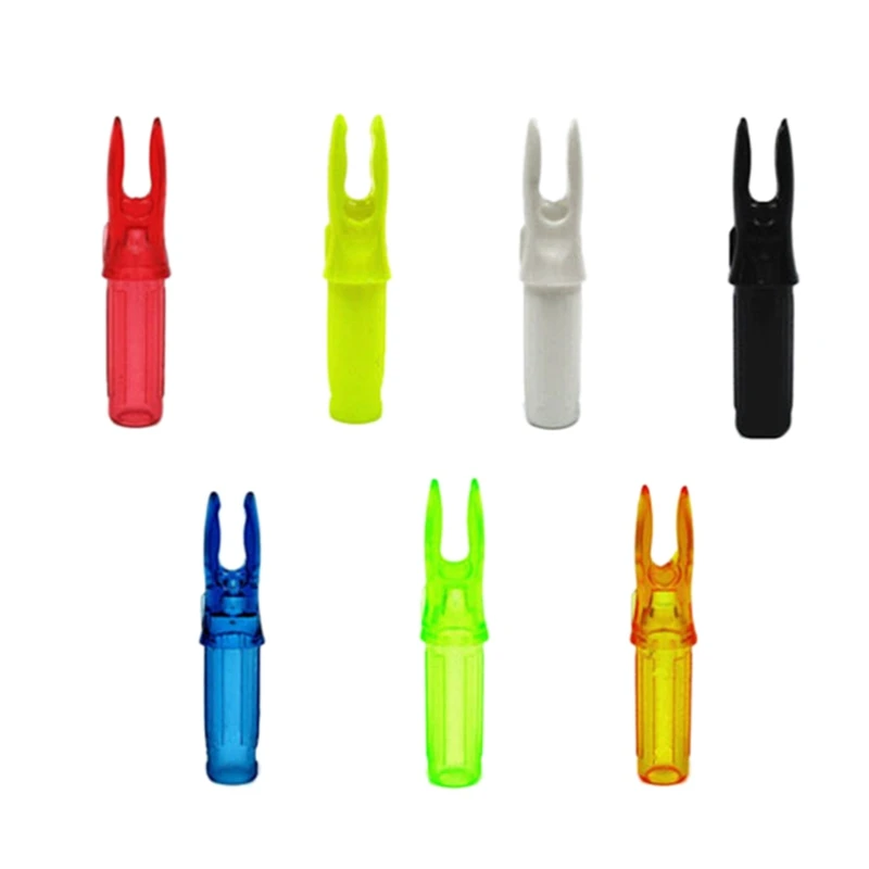 

100 Pcs Archery Plastic Nock Internal For Shaft OD 6.2Mm For DIY Archery Hunting Accessories