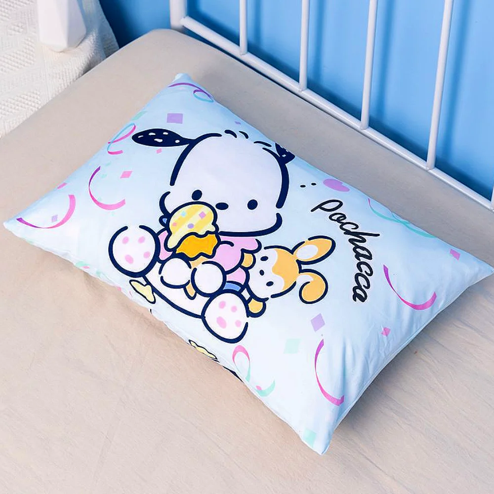 

Anime Sanrio Pillowcase Kuromi Cinnamoroll Kawaii Soft Pillow Cover My Melody Comfortable Girls Pillow Case Home Decor 60X40CM