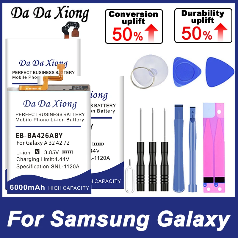 Eb-Ba606Abu Eb-Ba715Aby Eb-Ba217Aby Eb-Ba426Aby Hq-70N Batteria Per Samsung Galaxy J7 Un 9 11 21 32 42 40 60 71 90 80 S Pro 5G