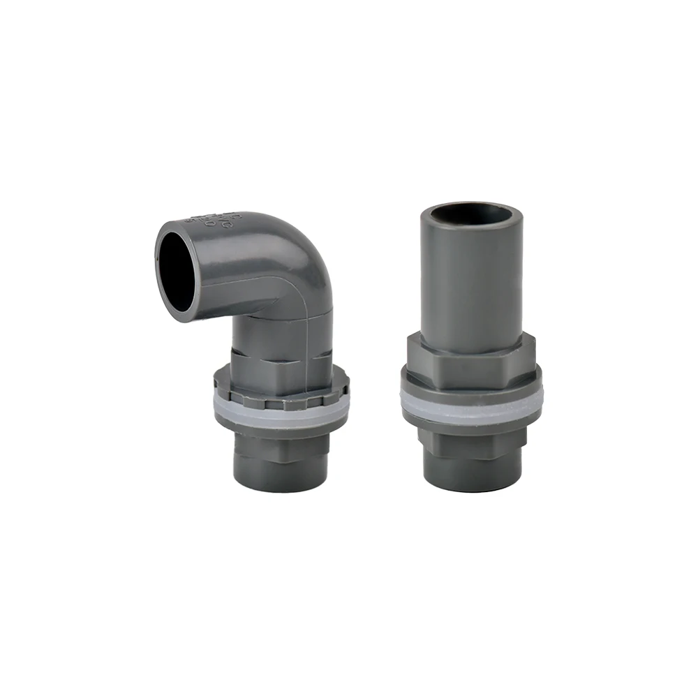 

I.D 20/25mm PVC Pipe Straight Connectors Aquarium Fish Tank Drain Pipe Joints Inlet And Outlet Water Adapters