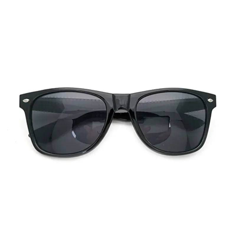 3D Prism Effect Diffraction Glasses Women Sunglasses Rectangle Rainbow Kaleidoscope Festival Style Rave Eyewear Clear/Gray lens 5