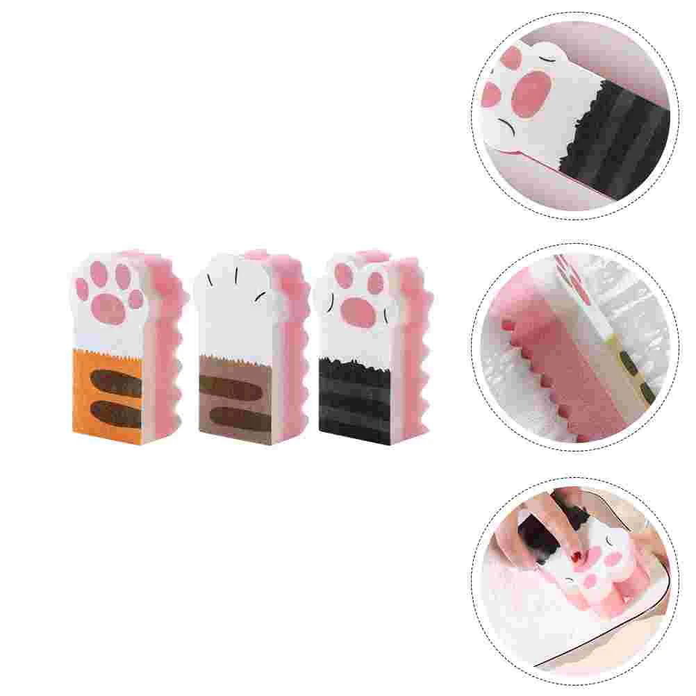 

Sponge Kitchen Cleaning Brush Home Scrubbing Creative Supplies Scrubber Bowl