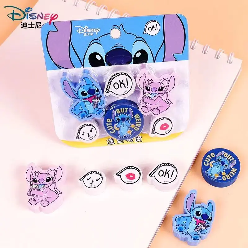 Disney Lilo & Stitch 4412 Anime Eraser Cartoon Eraser Supplies School  Office Stationery Student Gift