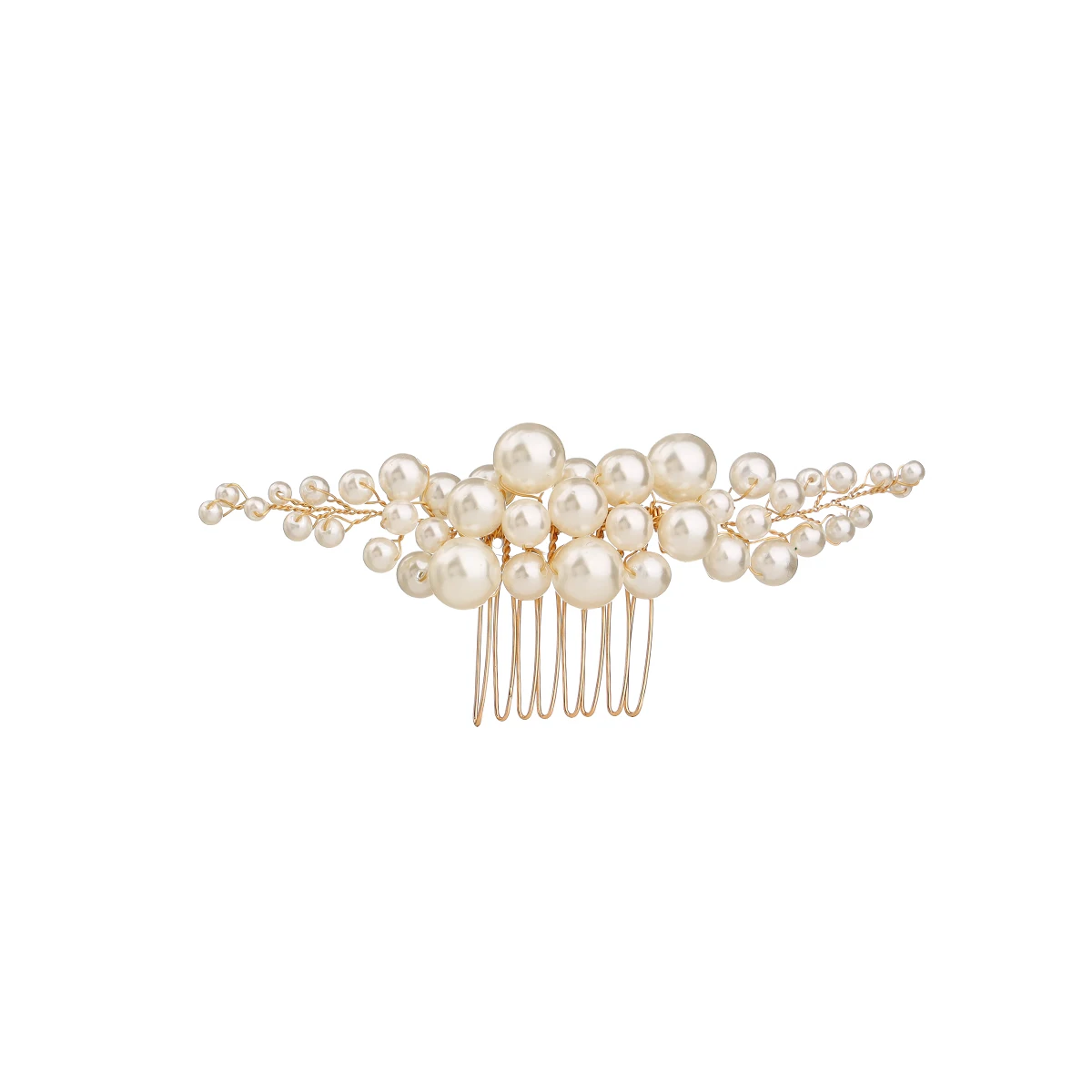 Bridal Hair Accessories Elegant pearl wedding hair comb bridal side comb piece