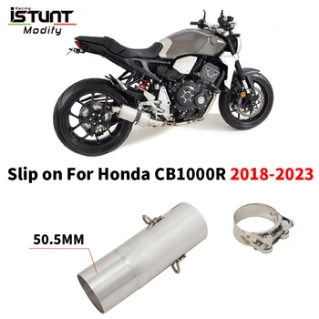 Slip on For Honda CB1000R CB 1000R 2018 to 2020 2021 2022 CB 1000 R Escape Moto Motorcycle Exhaust Muffler Mid Link Pipe 51MM