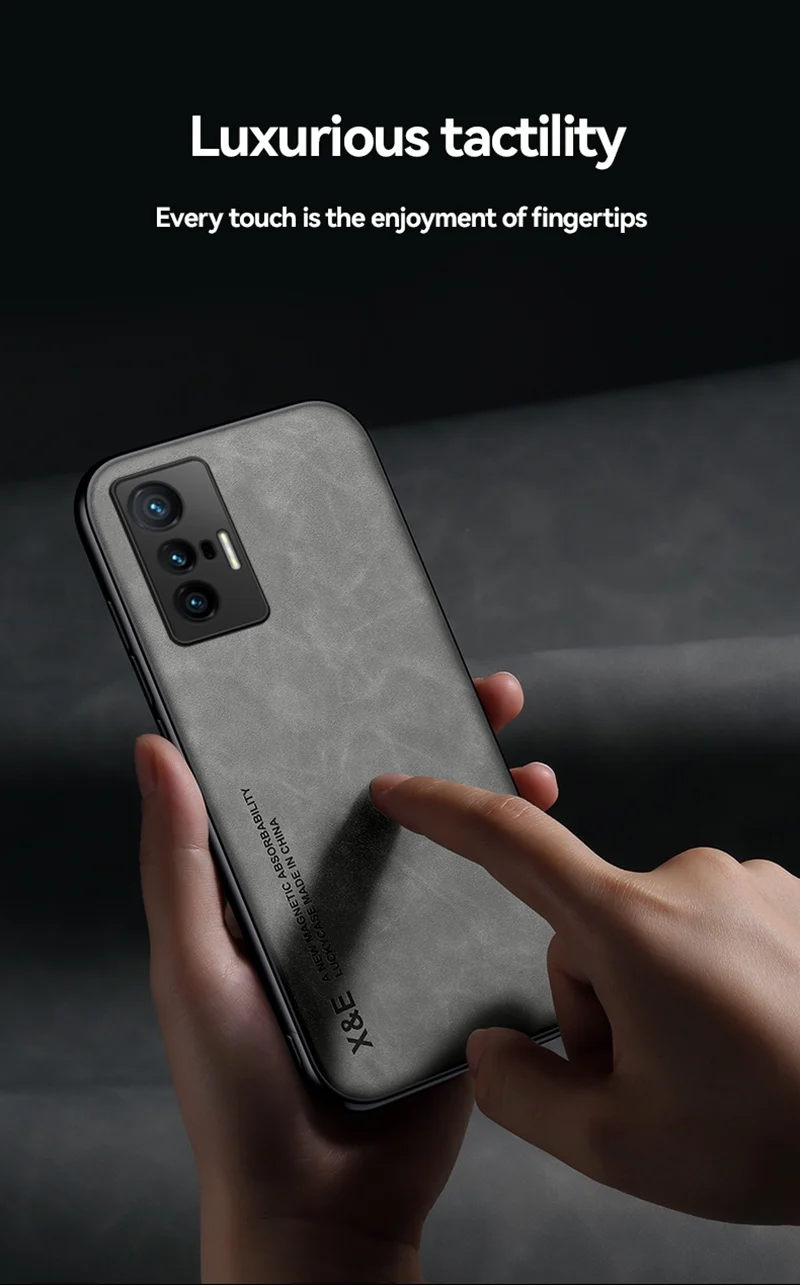 Luxus PU Ledertasche für Vivo X80 X70 Pro Plus Y31 Y51 Y53S 4G Abdeckung Silikon Handyhülle für Vivo iQOO 10 Pro V17 Neo_voghion.com