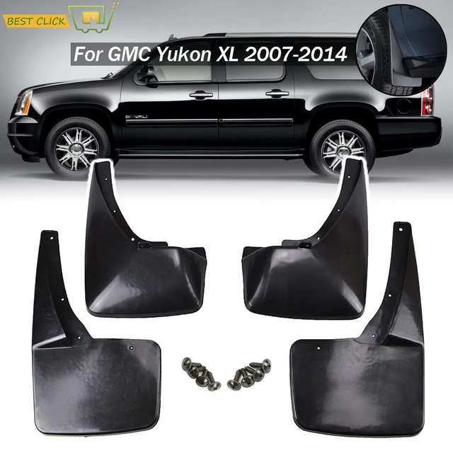واقيات الطين للسيارة جي إم سي يوكون XL 2007 - 2014 واقيات الطين 2008 2009 2010 2011 2012 2013 حامي درابزين التصميم