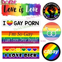 I Love LGBT Gay Signs Interesting Sticker Decal Decor...