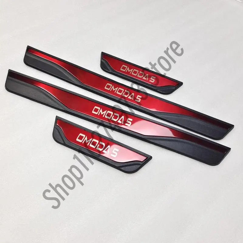 Car Door Sill Cover Accessories car door moulding trim window door cover trim car door handle car stickers car window stickers car window trim stickers For CHERY OMODA 5