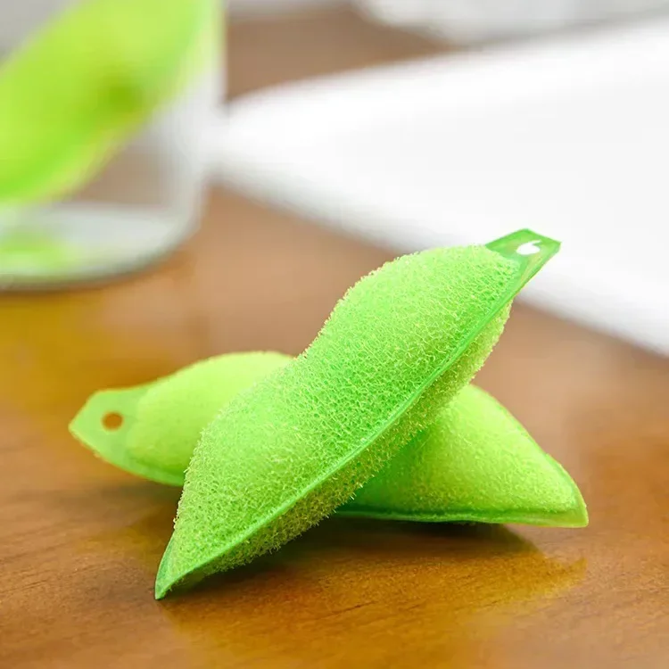 Pea Cleaning Sponge Kitchen Cup Cleaning Brush Coffee Tea Wine Drink Glass Bottle Cleaner Brush Cup Scrubber Cleaning Gadgets 2