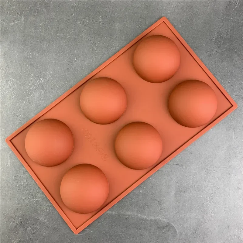 DIY 3D Ball Round Half Sphere Silicone Molds for Baking Pudding Mousse Chocolate Cake Decoration Mold Kitchen Accessories Tools