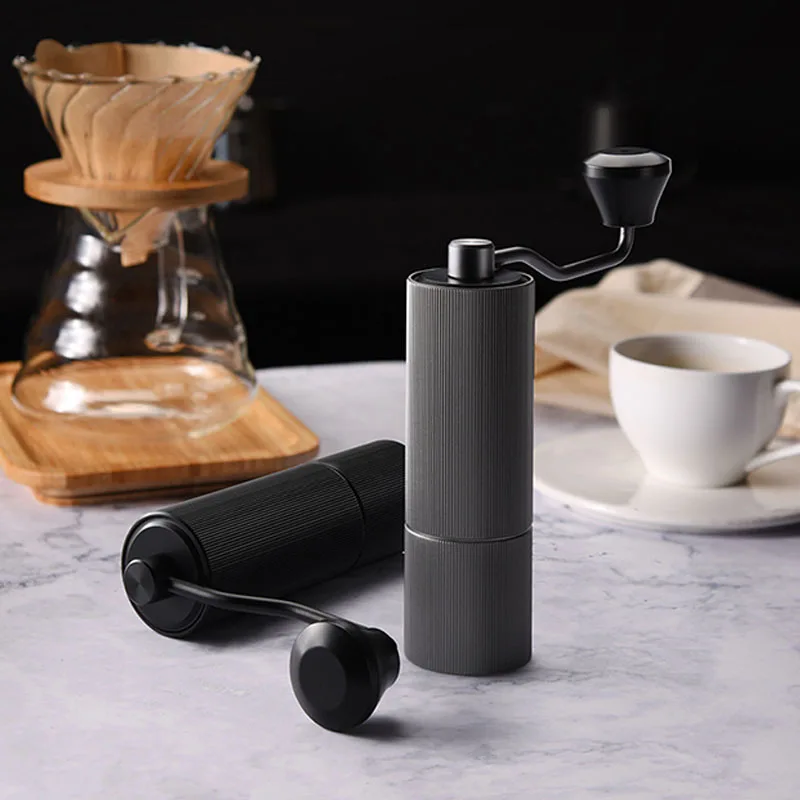 Hand Coffee Grinders High Quality Portable Double Bearing Positioning Hand Coffee Bean Grinders
