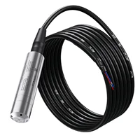 เซ็นเซอร์ระดับน้ำในน้ำใต้น้ำ4 20mA 0-10V เครื่องส่งสัญญาณระดับน้ำของเหลว RS485 0-10เมตรตัวแปลงสัญญาณเซ็นเซอร์ระดับน้ำเป็นของเหลว 6