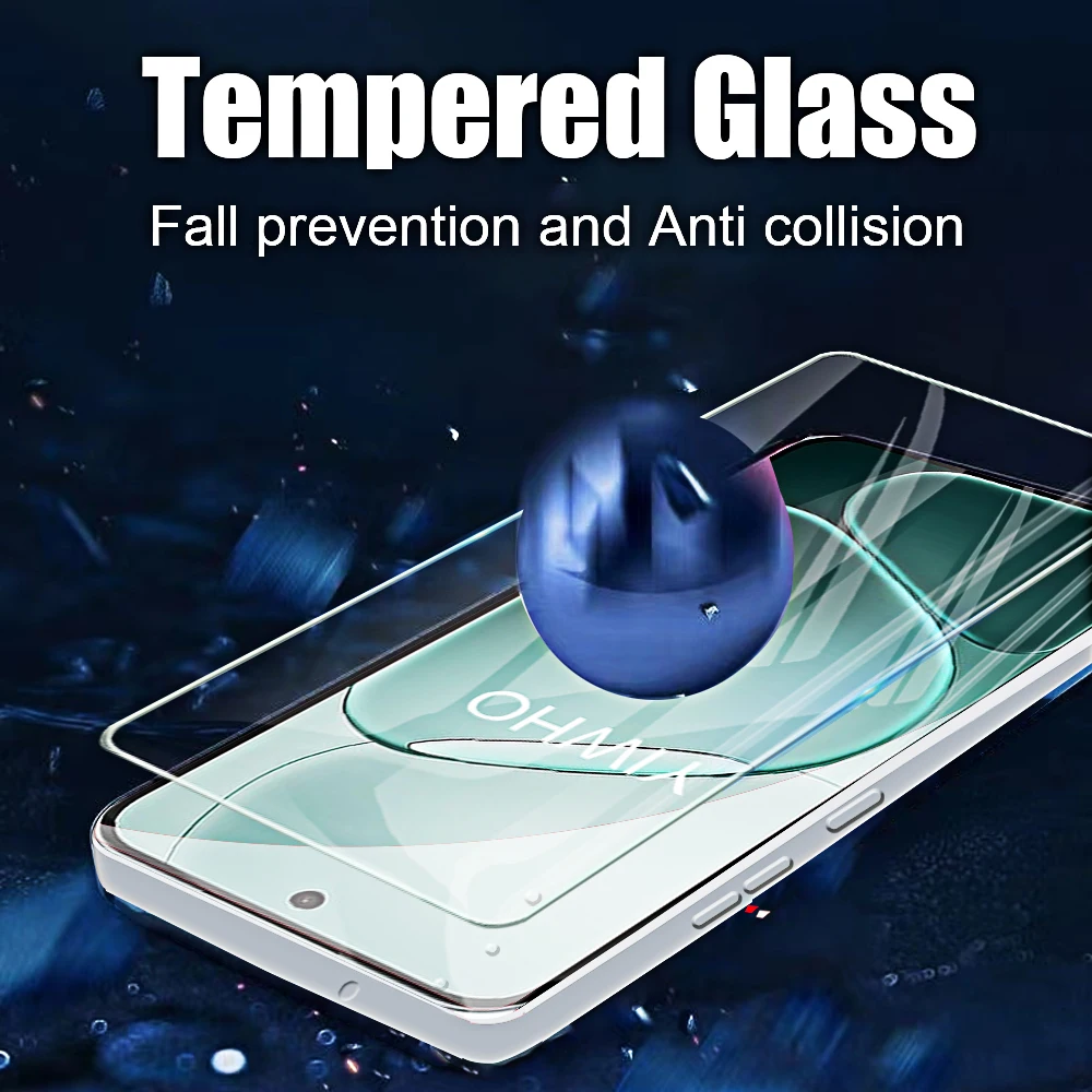 4-Pack Tempered Glass Screen Protectors - HD Front Protective Cover Film