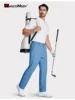 MAGCOMSEN Golf Pants Mens Stretch Dress Pants Quick Dry Waterproof Lightweight Flat Front Work Pants with Hidden Pocket 3