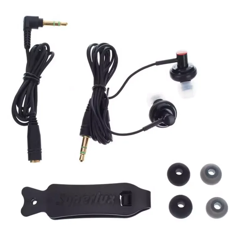 Superlux HD381 HD381F HD381B wired in-ear earbuds
